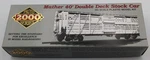 Proto 2000 21387 Ho Scale Mather 40' Double Deck Stock Car Gsx #4048 Model Kit. Fixed Price $9.99.