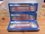 Ho Scale Walthers (3) Pullman-standard 60' Bulkhead Flatcar Canadian Pacific. Fixed Price $75.00.