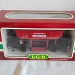 Lehmann-gross-bahn Lgb 42413 The Big Train Silberh Tte Gravel Works Hopper Wagon. Fixed Price $59.95.