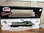 Atlas Classic Ho Scale Alco RS-3 Locomotive Southern #2135 New In Box Item 8311. Fixed Price $92.00.