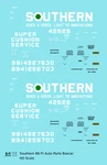K4 Ho Scale Decals Southern Railway 86 Ft Auto Parts Boxcar White Green Light. Fixed Price $8.15.