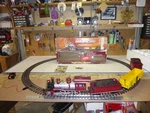 Bachmann Big Haulers Scale Atsf Steam Train Set #90011 W/sound Runs Perfect 05. Fixed Price $249.00.