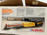 Lionel 6-11733#1 Feather River Set W.P.(6-18820) MOTORS-6-CAR Freight Lk/n. Fixed Price $355.33.