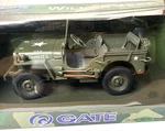 Gateway Willy's Jeep Usa Army Green 01061 Diecast Model Scale 1:18. Fixed Price $28.00.
