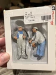 Preiser 45038, 22.5 Brick Layers For Lgb, Hand Painted, Scale, Germany. Fixed Price $38.65.