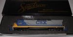 Spectrum Ho Scale Powered Csx 7598 Ge Dash 8-40C Diesel Loco #85021. Fixed Price $58.99.