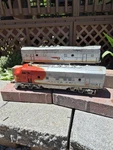Lionel 2333-20 Santa Fe O/027 Twin Motor Locomotive & Unpowered 2343C Unit. Fixed Price $119.95.