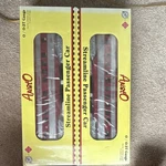 Aristo Streamline Passenger Car Set O/027 Gauge Red Silver Lighted Metal 93148-2. Fixed Price $200.00.