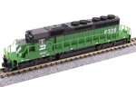 Burlington Northern Emd SD40-2 Diesel Locomotive #6328 Kato 176-4822 Scale. Fixed Price $109.50.