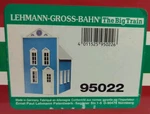 Lehmann The Big Train Blue House #95022 Made Germany. Fixed Price $67.49.