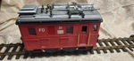 Lgb 2046 Furka Oberalp Fo Hge 2/2 Electric Rack Loco Scale - New W/box. Fixed Price $424.50.