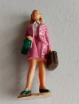 Lgb 5145 Train Station Pink Lady Passenger Figures Hand Painted. Fixed Price $8.00.