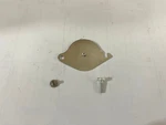 Lionel Parts , 2367-34 Battery Plate With Screw & Rivet. Fixed Price $7.95.