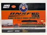 Lionel 6 30211 Bnsf Maxi Stack Ready To Run Gauge Freight Train Set. Fixed Price $599.98.