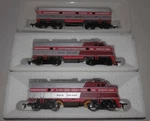 Mantua Ho Scale Rock Island & Pacific F-7 A-b-a Diesel Locos Set #415-058 Nib. Fixed Price $99.99.