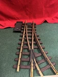 Lgb : Lehmann Scale Right Hand Manual Switch Track 1200-1205. Fixed Price $39.99.