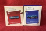 Hallmark Lot (2) Lionel Blue Comet Passenger Car & 400E Steam Locomotive New. Fixed Price $24.95.