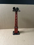 Vintage Marx Trains Scale Red Searchlight Tower Made Usa. Fixed Price $22.00.