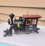 West Side Lumber Company Porter Ho Train Steam Switcher Locomotive Custom K-line. Fixed Price $100.00.