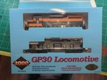 #305 Ho GP30 Locomotive Brick Northern Proto 2000 Series. Fixed Price $77.90.