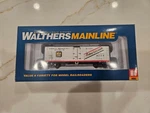 Usa Trains Ho Scale Reefer Car R16418 American Brewery Silver/blue. Fixed Price $30.00.