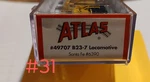 Atlas Scale Locomotive #49707 B23-7 Santa Fe #6390. Fixed Price $130.00.