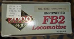 Ho Proto 2000 # 8393 Unpowered FB2 Undecorated Locomotive Nib HK6. Fixed Price $20.00.