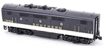 Bowser 24593 Ho Scale Emd F7B Diesel Southern Railway 6164 - Dc (tuxedo Scheme). Fixed Price $159.99.