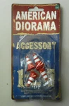 Traffic Cones American Diorama 1:24 Scale 1" Accessory. Fixed Price $6.99.