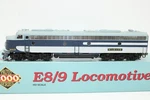 Proto 2000 Ho Scale Wabash Blue Bird Emd E8 Diesel Locomotive #1003. Fixed Price $68.00.