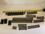 Lot Of 14 Assorted Sections Atlas Ho Scale Brass Black Used Train Track. Fixed Price $15.47.