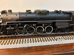 Bachmann Ho Scale 2-8-4 Berkshire Steam Engine Pere Marquette. Item 50901. Fixed Price $215.00.