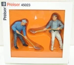 Preiser 45023 Construction Workers Figures With Shovels (set Of 2). Fixed Price $37.94.