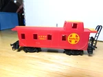 Bachmann Santa Fe Caboose Atsf # 3851 Freight Car Horn Hook EE3 Couplers. Fixed Price $5.21.