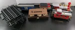 Talking Silver Rail Express Train Set New Bright Toys. Tested/working. Fixed Price $49.95.