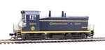 Walthers Mainline Emd NW2 Phase Ho Locomotive Chesapeake & Ohio # 910-10613 Dc. Fixed Price $159.00.