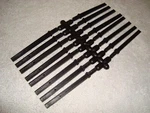 Lgb 40610 40690 Series Us Style Axle Flat Car 16 Pc Black Stake Parts Set New!. Fixed Price $25.99.