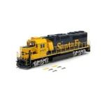 Athearn 1157 Ho Santa Fe GP60 Soundtraxx Econami Dcc & Rd# 4025. Fixed Price $239.99.
