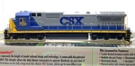 Ho Atlas 9605 Master Dash 8-40C Csx # 7551 Dcc Dual Mode Decoder. Fixed Price $189.99.