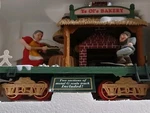 New Bright-holiday Express Animated Train Set Ole Bakery No. 384-3. Fixed Price $28.00.