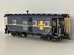 Usa Trains Santa Fe Baywindow Caboose W/lights R12051 G-scale (lnib). Fixed Price $245.00.