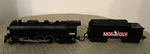 Lionel 52189 Black Monopoly Hudson 4-6-4 Steam Locomotive & Tender, New. Fixed Price $550.00.