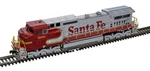 40005843 Atlas Ge Dash 8-40CW Standard Dc Santa Fe #923 (warbonnet, Red,. Fixed Price $149.95.