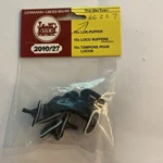 Lgb 2010/27 (66227) Locomotive Buffers (10X) For Scale, New/sealed. Fixed Price $11.00.