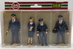 Lgb 5340 Scale Standing Police Figures (set Of 4). Fixed Price $25.49.