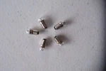 069 (k) Lgb, G,ho, Midget Screw Base E5.5 Clear 19V Bulbs Lot Of. Fixed Price $12.95.