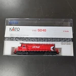 Kato 176-2102 Scale SD-40 Canadian Pacific Cp Rail #5559 Diesel Locomotive. Fixed Price $144.95.