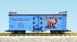 Usa Trains Scale R16475A U.s. Reefer Car Big Chief Apples, Blue And Silver. Fixed Price $94.95.