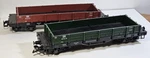 Lgb 42610 (2) Dr Low-sided Gondola Cars *g-scale* + Curved Track (3). Fixed Price $82.00.