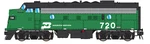 Intermountain Scale 69277 Burlington Northern Emd F7A Locomotive. Fixed Price $265.95.